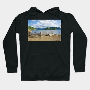 Crow Park Shoreline as Digital Art Hoodie